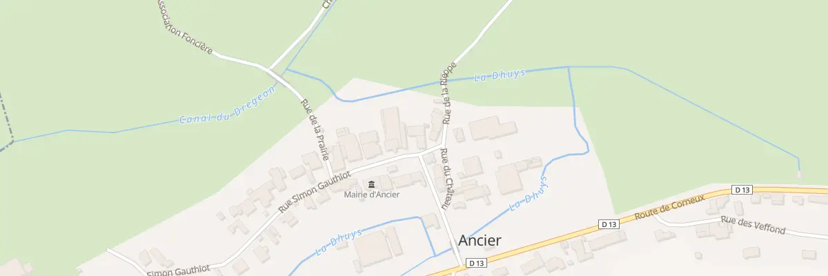 Plan du 4 Rue Simon Gauthiot à Ancier