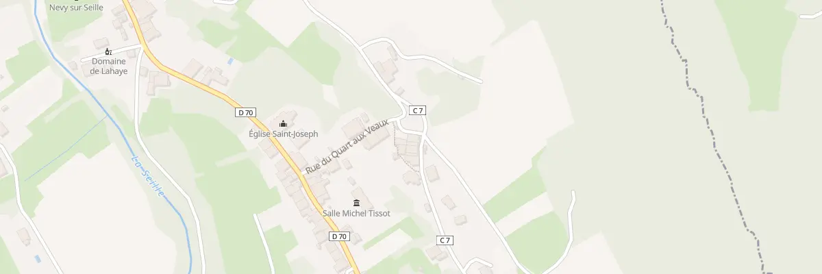 Plan du 465 Rue du Château Guinand à Nevy-sur-Seille