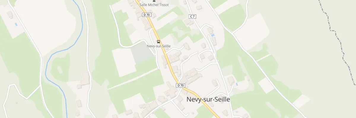 Plan du 1009 Rte de la Vallée à Nevy-sur-Seille