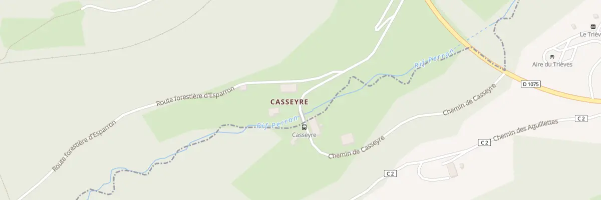 Plan du 5052 Casseyre au Percy