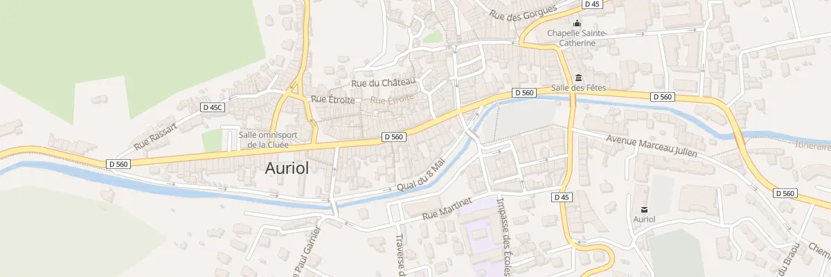 Plan du 18 Rue Grande à Auriol