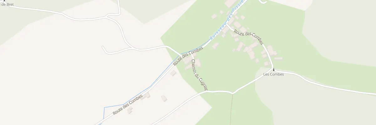 Plan du 30 Che du Cugniet à Saint-Nicolas-de-Macherin