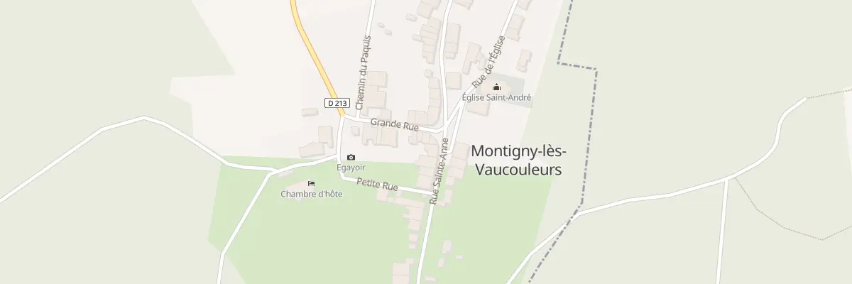 Plan du 29 Gr Grande Rue à Montigny-lès-Vaucouleurs
