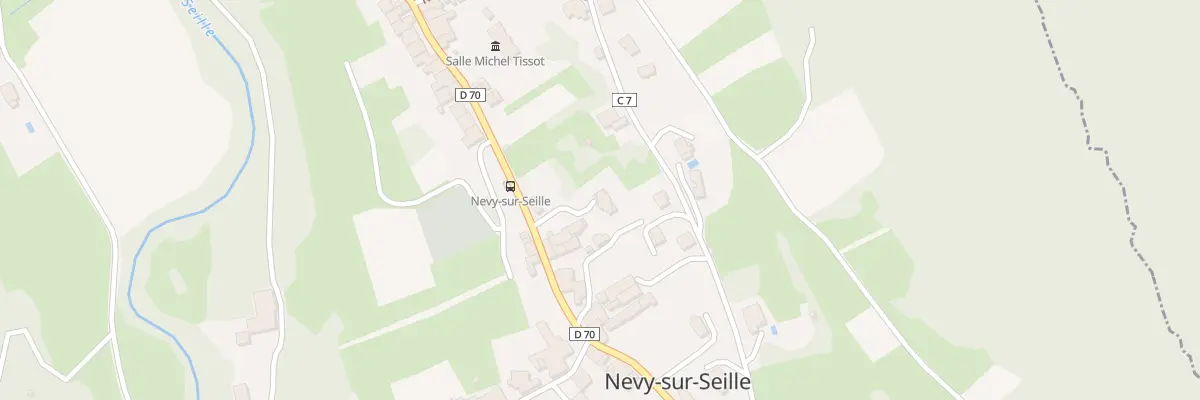Plan du 975 Rte de la Vallée à Nevy-sur-Seille