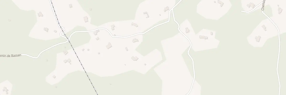 Plan du 6830 Bassan Sud-Est à Auriol