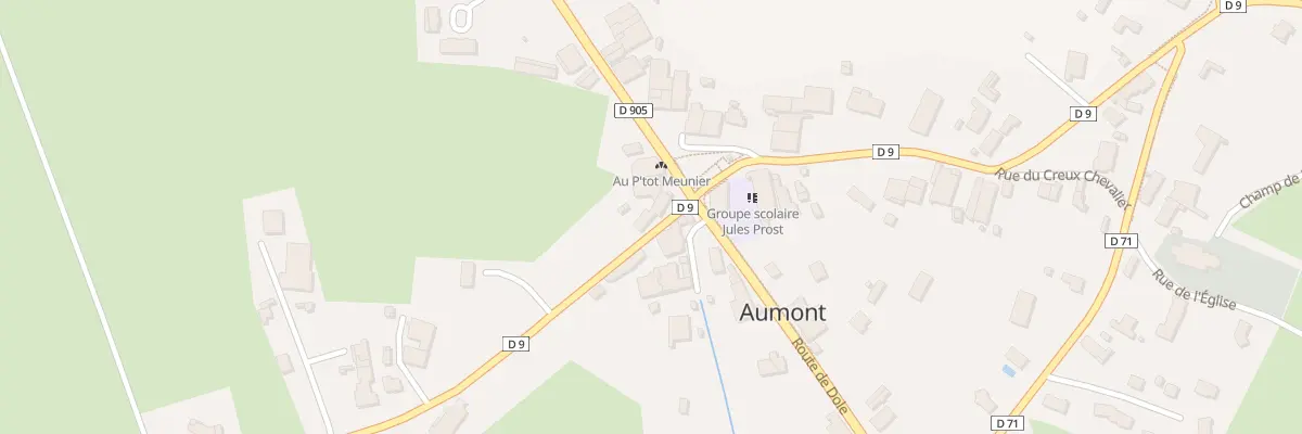 Plan du 1 Rue de la Petite Forêt à Aumont