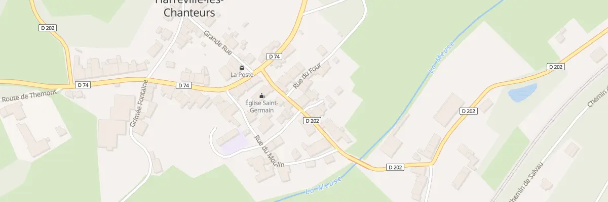 Plan du 3 Rue du Pont à Harréville-les-Chanteurs