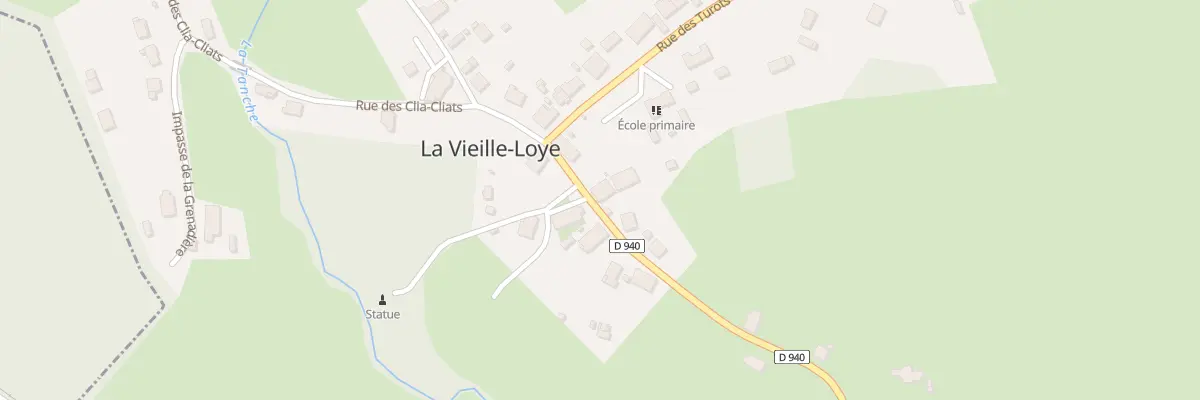 Plan du 4 Rue de la Chapelle à La Vieille-Loye