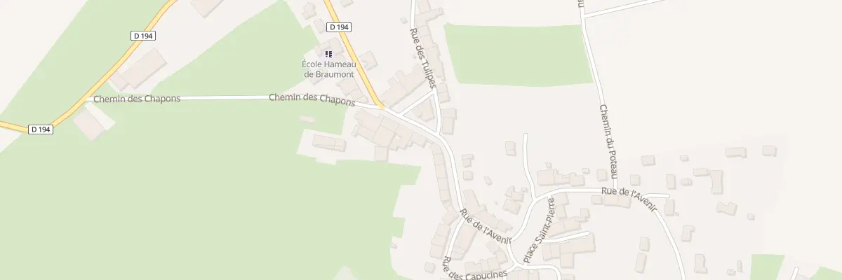 Plan du 6 Rue de l’Avenir à Viviers-sur-Chiers