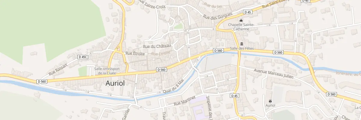 Plan du 7 Rue Grande à Auriol