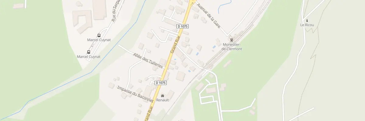 Plan du 40 Che de Ferrier à Monestier-de-Clermont