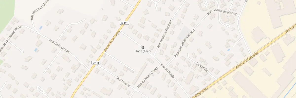 Plan du 8 Rue du Stade à Bellignat