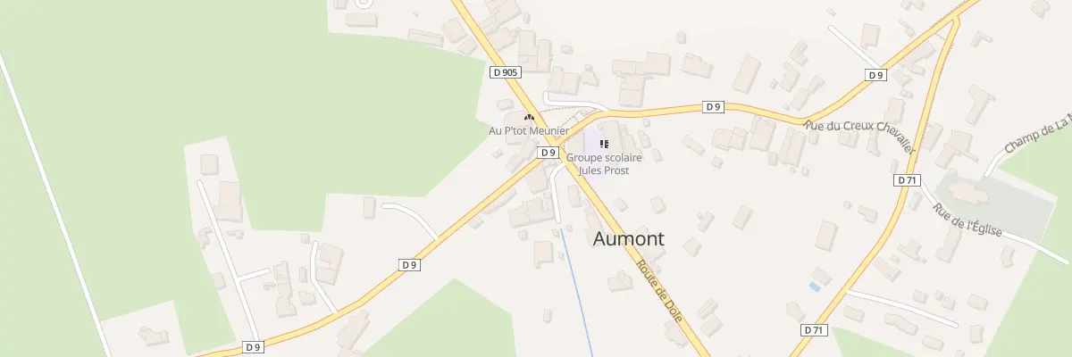 Plan du 2 Rue de la Petite Forêt à Aumont