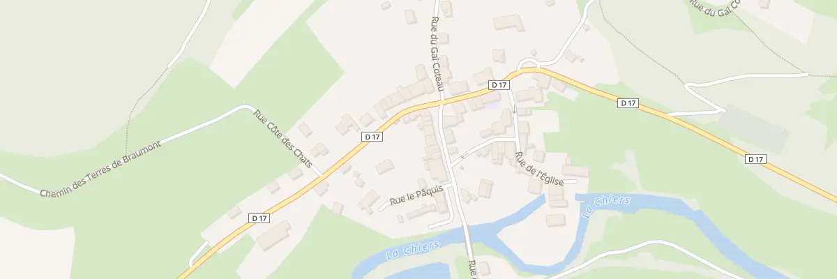 Plan du 7 Rue de la Gare à Viviers-sur-Chiers