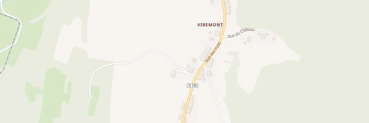 Plan du 3 Rue des Puits - (viremont) à Cernon