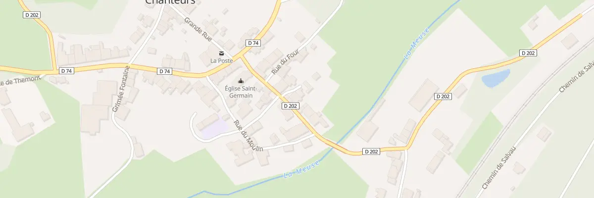Plan du 2 Cour Laurrier à Harréville-les-Chanteurs