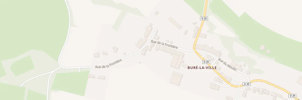 Plan du 13 Rue de la Frontière à Saint-Pancré