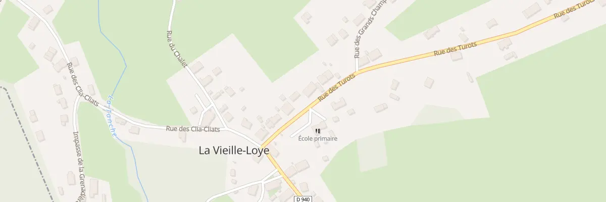 Plan du 10 Rue des Turots à La Vieille-Loye