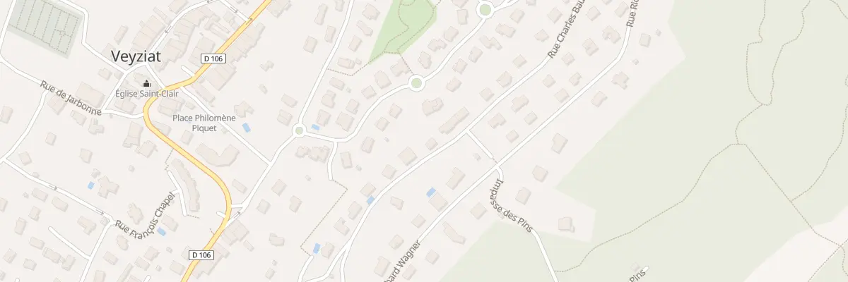 Plan du 235 Rue Charles Baudelaire à Oyonnax