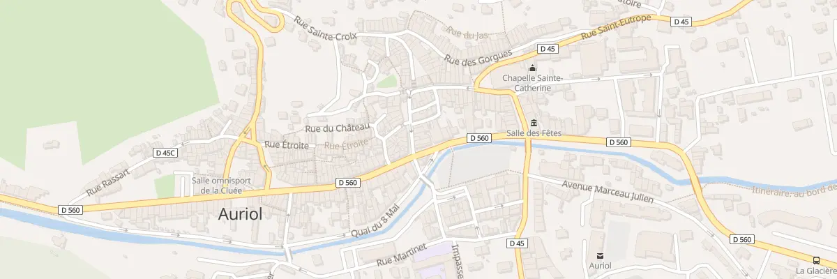 Plan du 15 Rue Augustine Dupuy à Auriol