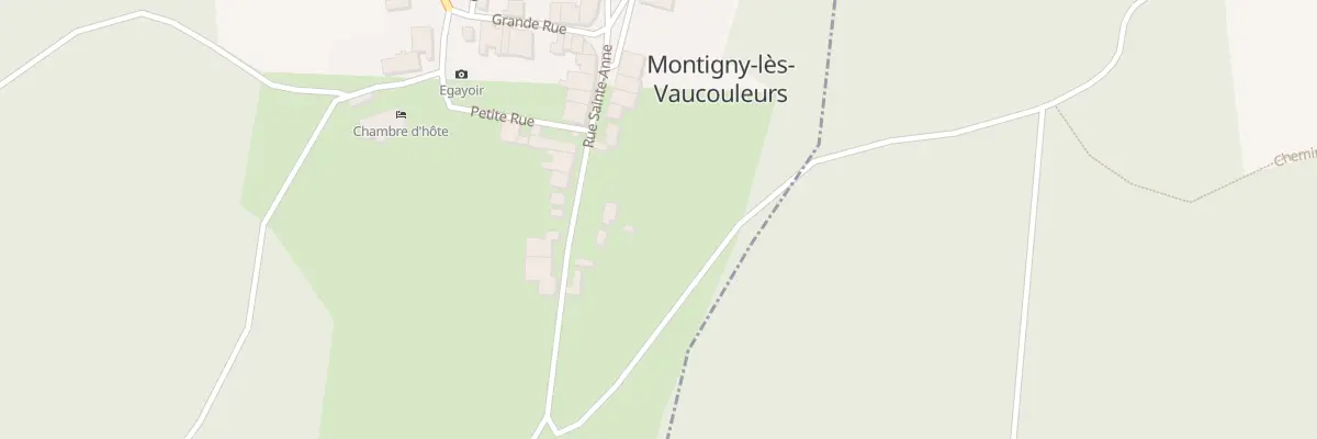 Plan du 125 Rue Ste Anne à Montigny-lès-Vaucouleurs