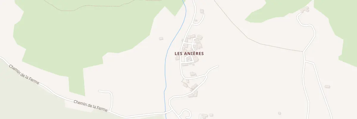 Plan du 5037 Les Annieres à Montfroc