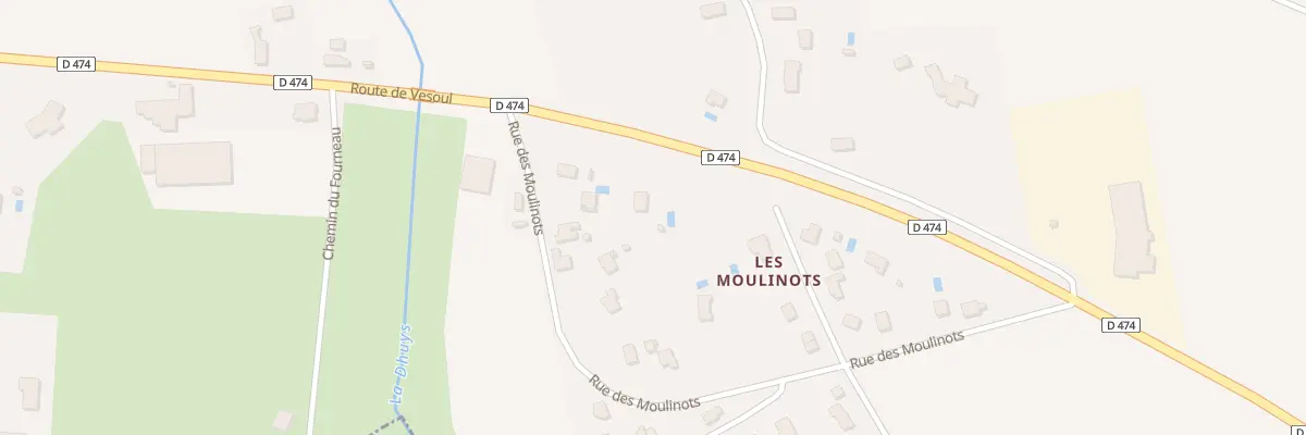 Plan du 5 Rue des Moulinots à Ancier