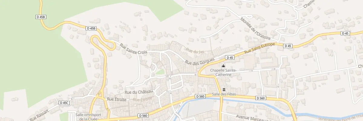 Plan du 4 Rue des Gorgues à Auriol