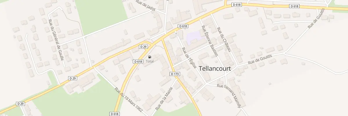Plan du 11 Rue de Fresnois à Tellancourt