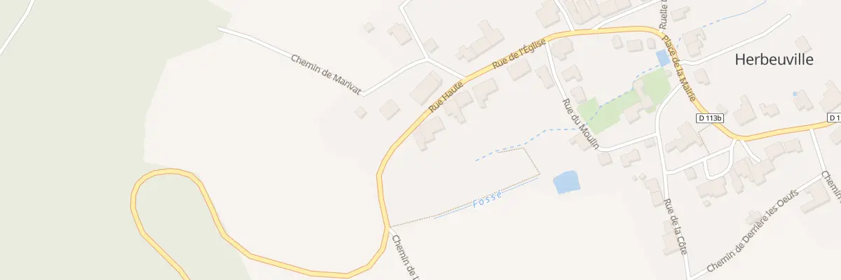 Plan du 7 Rue Haute à Herbeuville