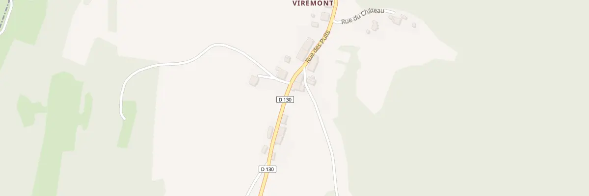 Plan du 6 Rue des Puits - (viremont) à Cernon