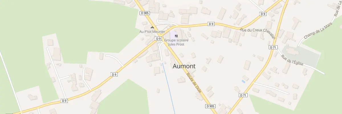 Plan du 8 Rte de Genève à Aumont
