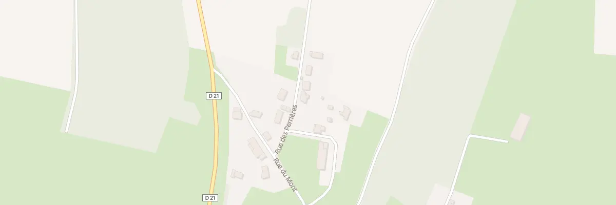 Plan du 6 Rue des Perrieres à Bard-lès-Pesmes