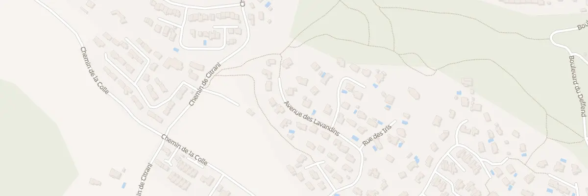 Plan du 11 Rue des Lavandins à Jouques