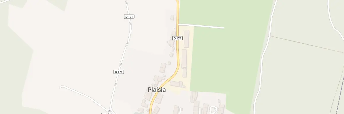 Plan du 12 Rue des Geais à Plaisia