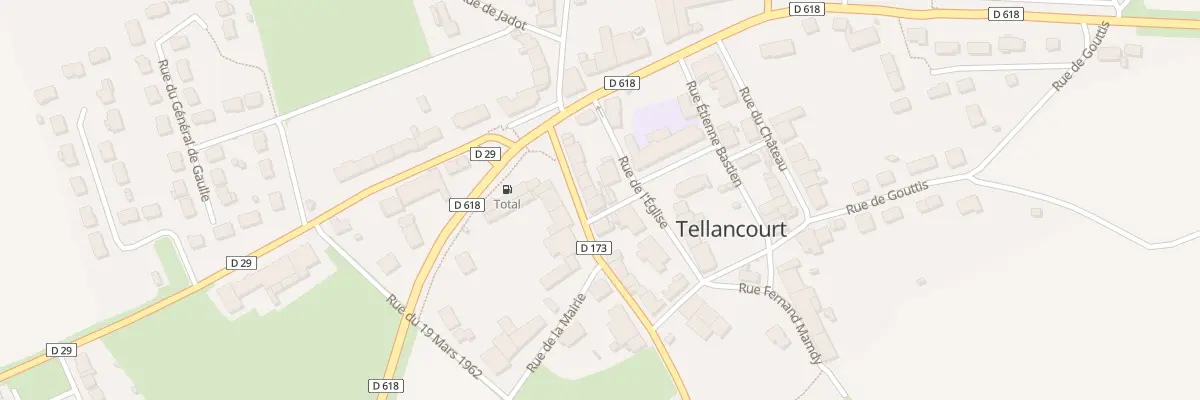 Plan du 13 Rue de Fresnois à Tellancourt