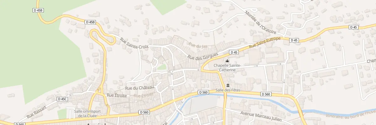 Plan du 5691F Rue Paroisse à Auriol