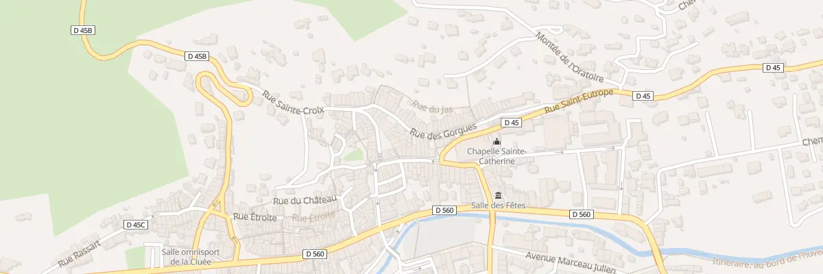 Plan du 6 Rue des Gorgues à Auriol