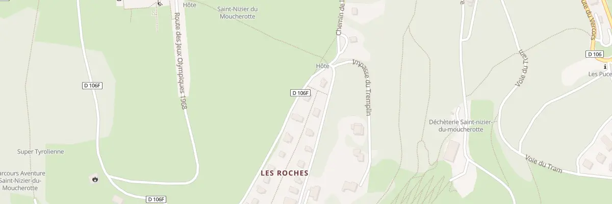 Plan du 260 Che de la Roche à Saint-Nizier-du-Moucherotte