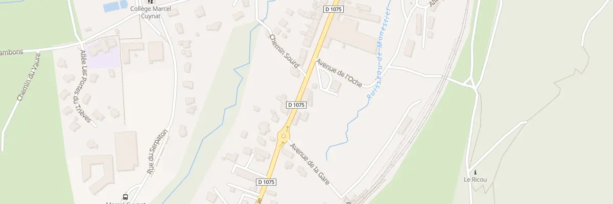Plan du 161 Grand Rue à Monestier-de-Clermont