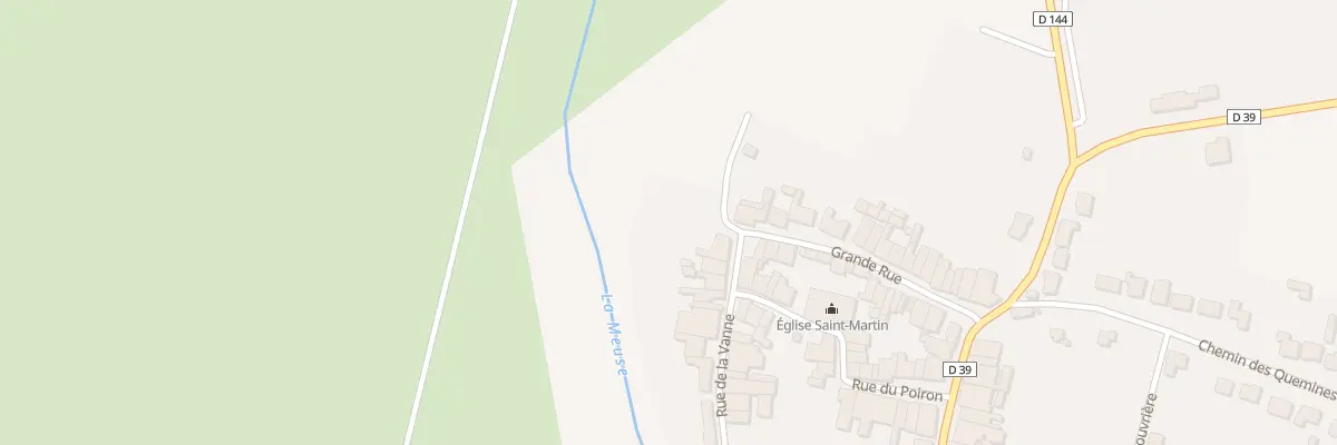 Plan du 21 Rue de la Vanne à Sorcy-Saint-Martin