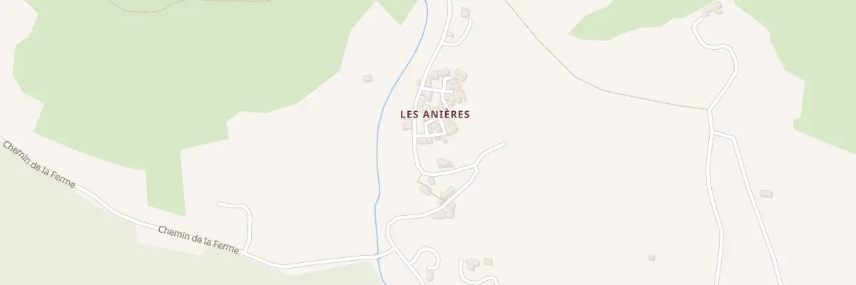 Plan du 5034 Les Annieres à Montfroc