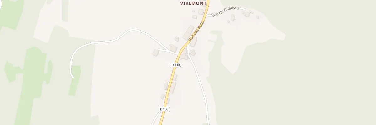 Plan du 8 Rue des Puits - (viremont) à Cernon