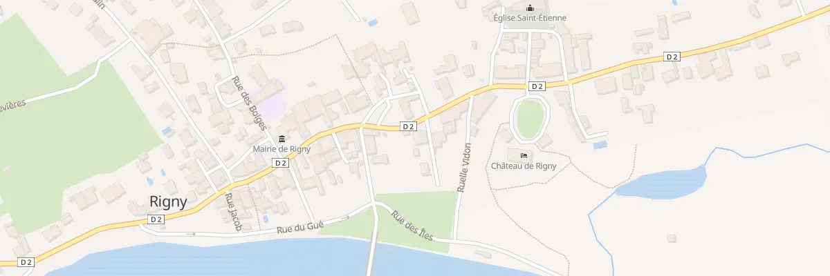 Plan du 66 Rue des Epoux Blanchot à Rigny