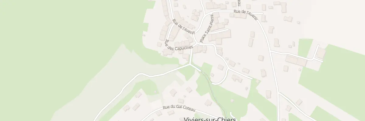 Plan du 16 Rue des Capucines à Viviers-sur-Chiers