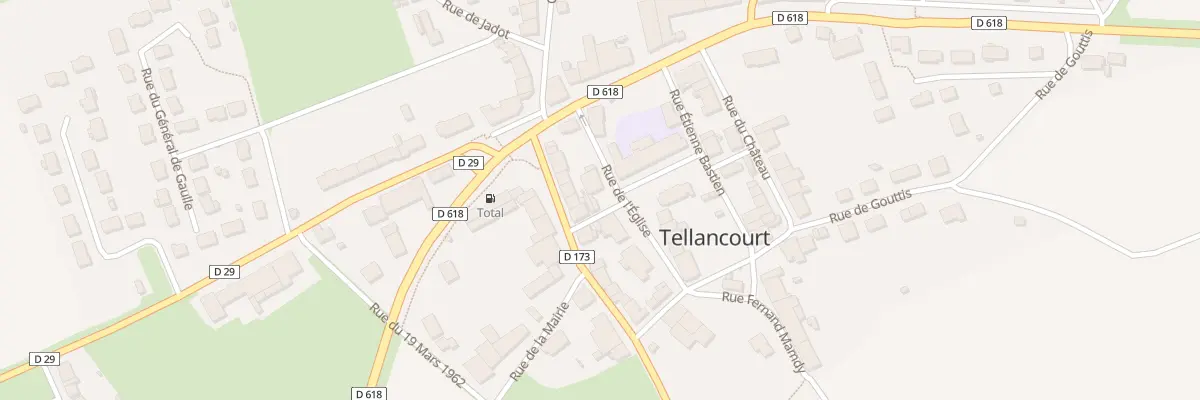 Plan du 4 Rue de l’Eglise à Tellancourt