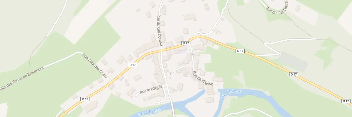 Plan du 1 Rue de la Mairie à Viviers-sur-Chiers