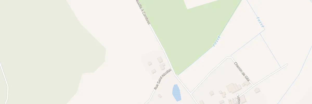 Plan du 3 Vc d’Herbeuville A Combres à Herbeuville
