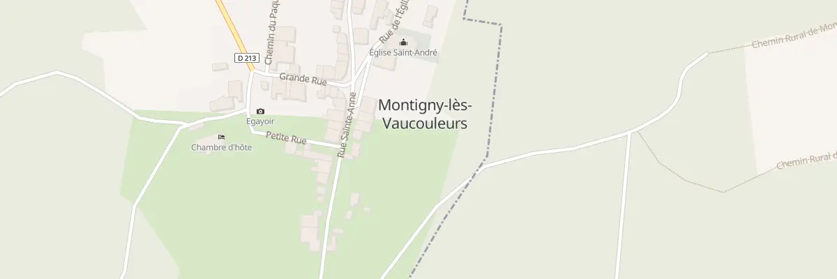 Plan du 45 Rue Ste Anne à Montigny-lès-Vaucouleurs