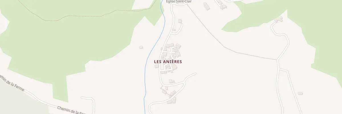 Plan du 5069 Les Annieres à Montfroc